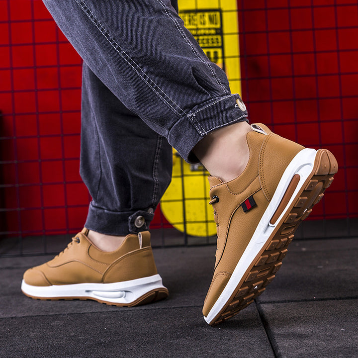 Herrer Sporty Sneakers med innovativt støddæmpningssystem og åndbart overdækning Stilla
