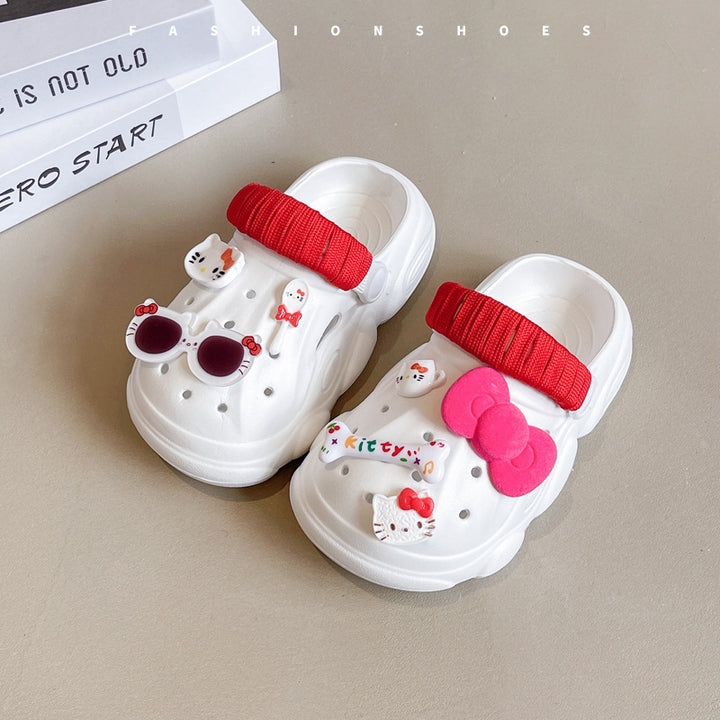 Dame sommerlige clogs med legende design og elastisk rem Stilla