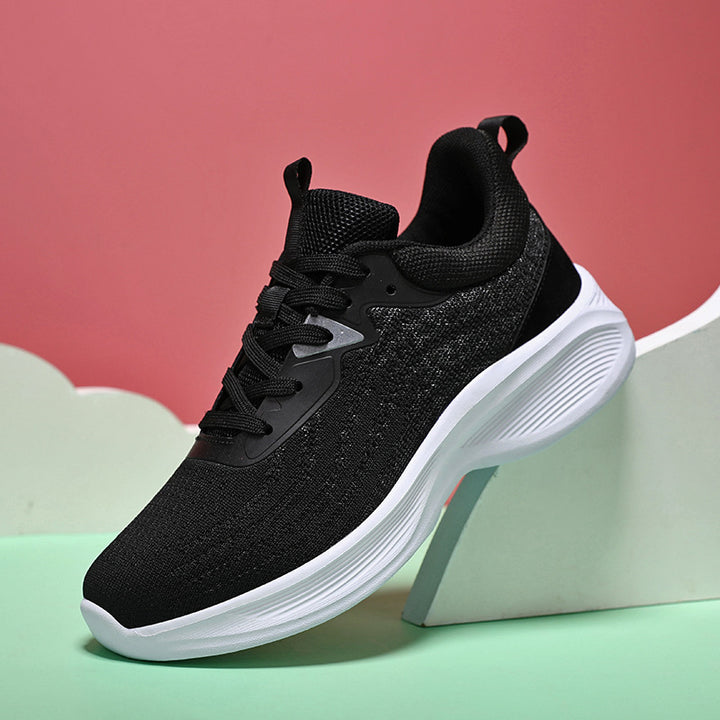 Dame nan let strikket-fit-sneaker med sømløst maskebetræk og ergonomisk dæmpning Skovae