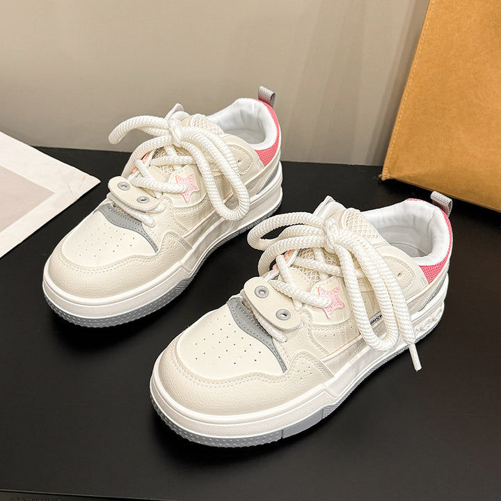 Dame sneakers i urbane stil med innovativ snøret teknologi og åndbar overfladestruktur Stilla