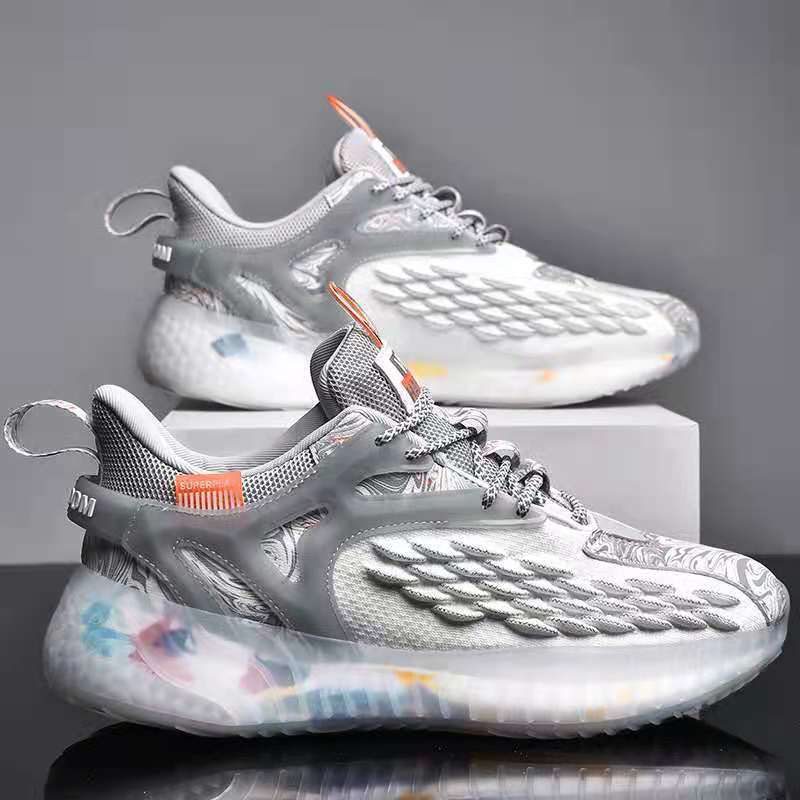 Unisex nan avantgardistisk hybrid-sneaker med struktureret flettetapplikation og støttende hælbro Skovae