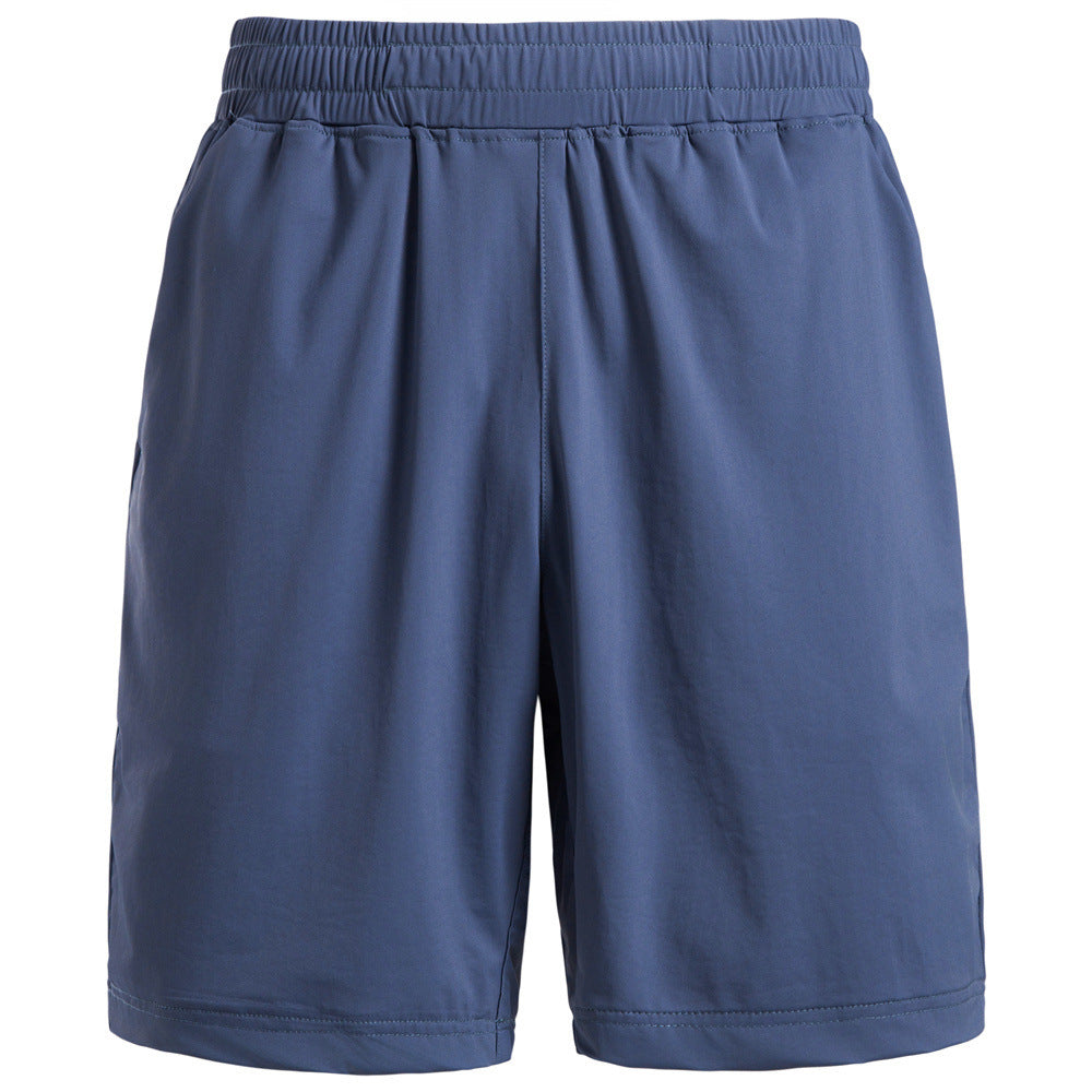 Herrer nan åndbare træningsshorts med elastisk talje og sidelommer Skovae