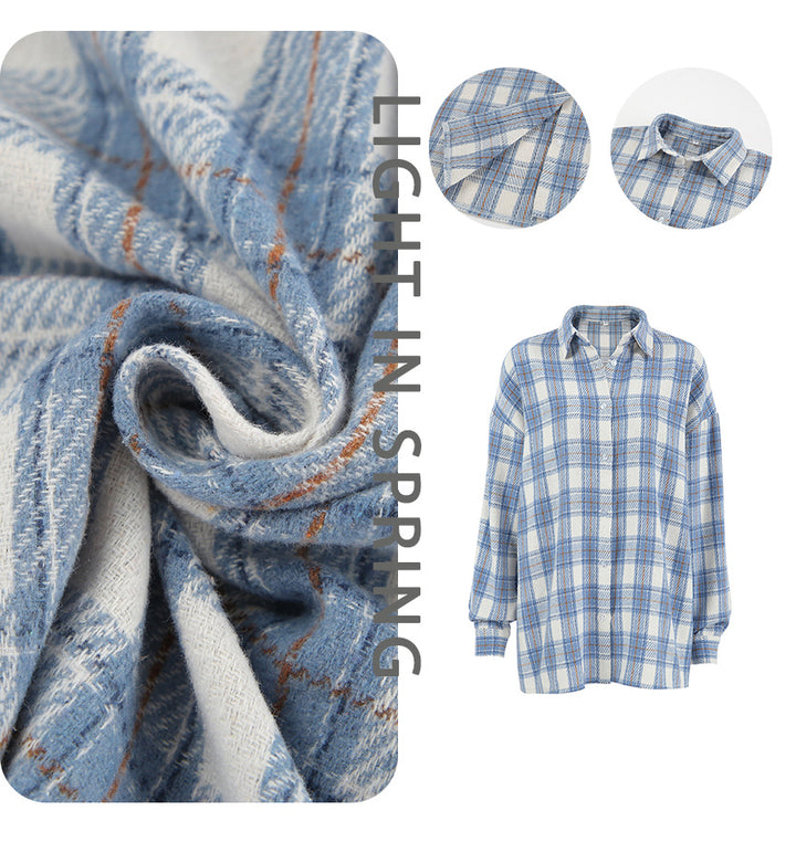 Dame Oversized ternetbluse Stilla