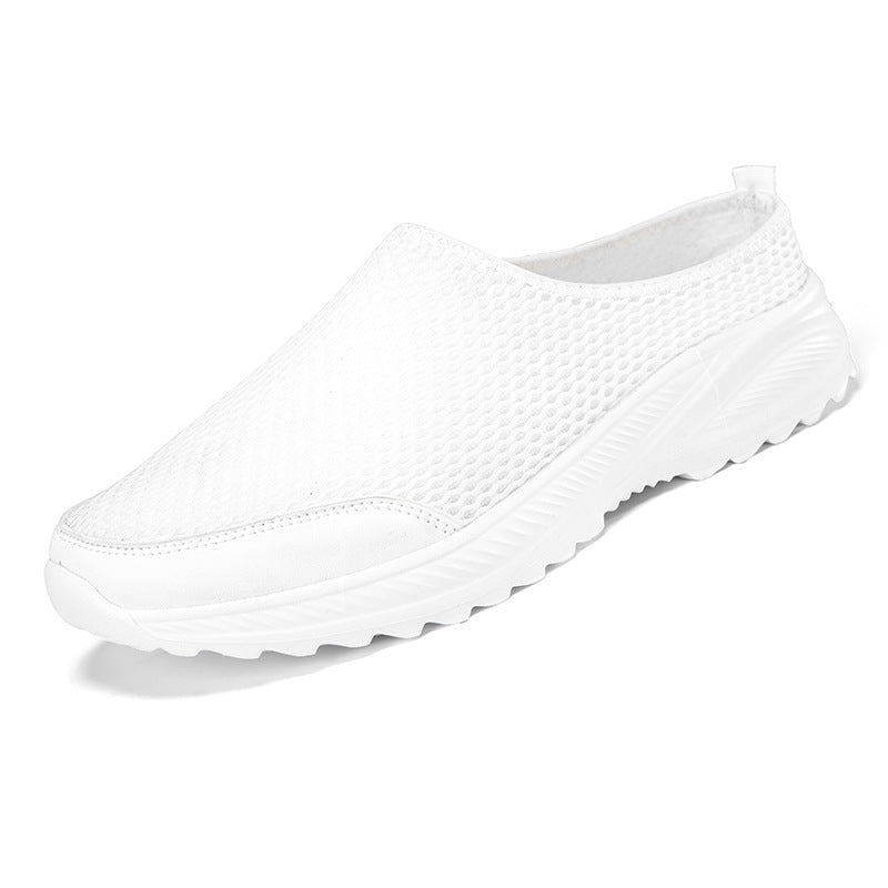 Unisex nan åndbar mesh-mule med skridsikker flex-sål og polstret komfortfodseng Skovae