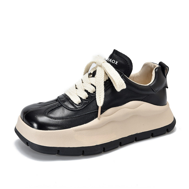 Dame Mode Sneakers med tykk profilsåle og robust overdel Stilla