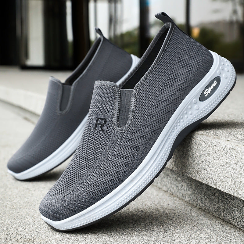 Dame Åndbare Slip-On Sportssko med fleksibelt netdesign og komfortabel sål Stilla