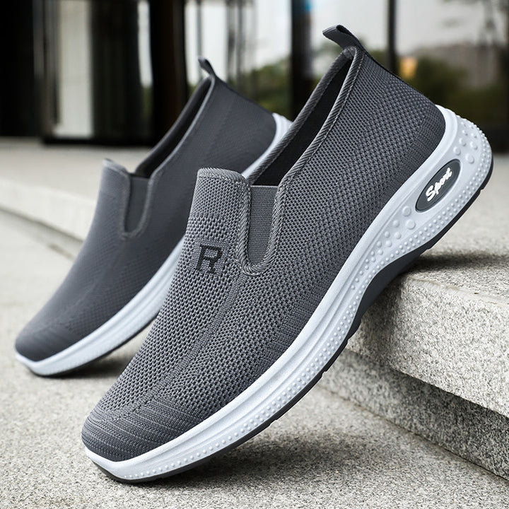 Dame Åndbare Slip-On Sportssko med fleksibelt netdesign og komfortabel sål Stilla