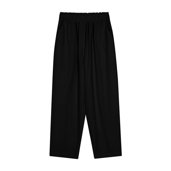 Dame elegant Palazzo-bukser med elastisk linning og sidelommer Stilla