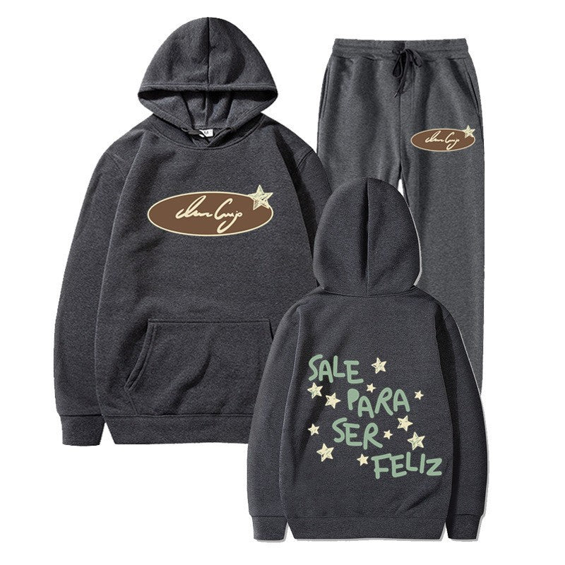 Kvinders hoodie sweatshirt med inspirerende tekst og afslappet pasform Skovae