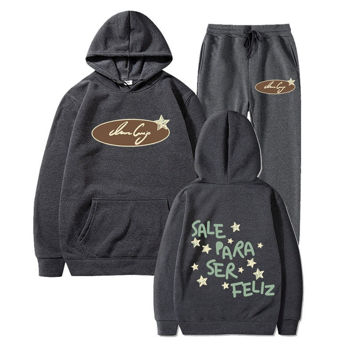 Kvinders hoodie sweatshirt med inspirerende tekst og afslappet pasform Skovae