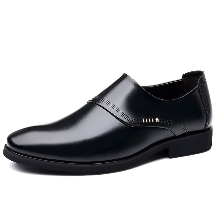 Herrer Elegante Laklæder Slipper Stilla