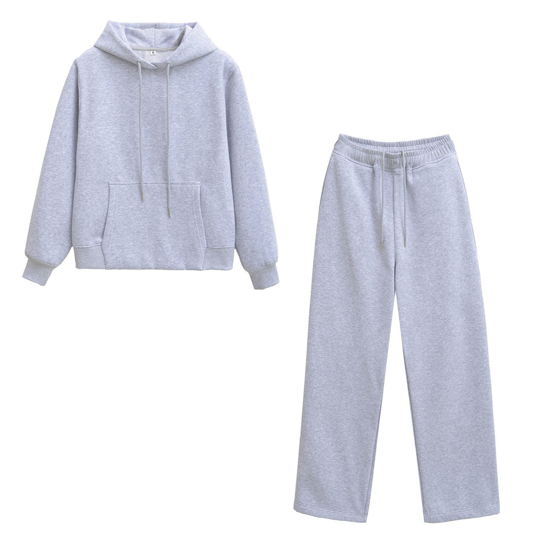 Kvindernes afslappede hoodie sæt med komfortable joggerbukser Stilla