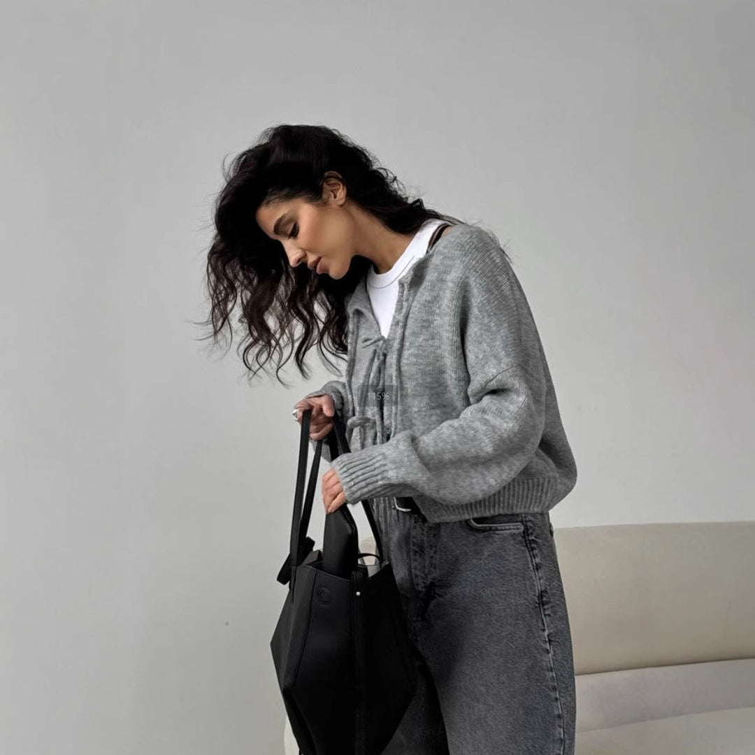 Kvinder stilfuld strikket sweater Stilla