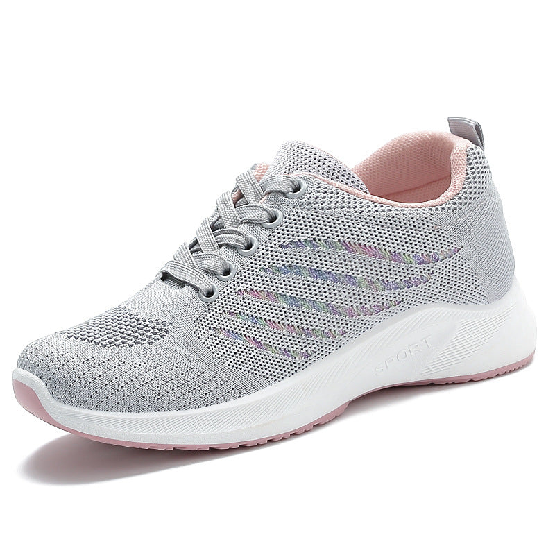 Dame Sporty Sneakers med åndbart mesh-overmateriale og komfortabelt støddæmpningssystem Stilla