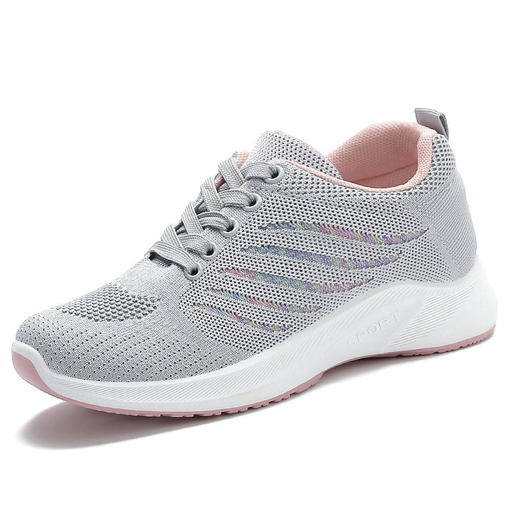 Dame Sporty Sneakers med åndbart mesh-overmateriale og komfortabelt støddæmpningssystem Stilla