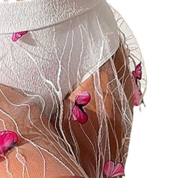 Dame Bikini-sæt med legende blomsterdetalje Skovae