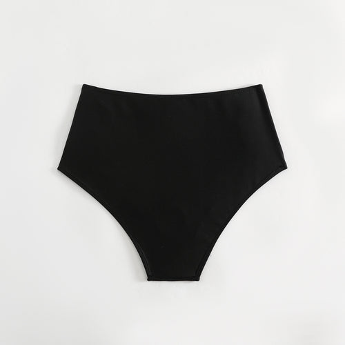 Dame Højtaljede Bikiniunderdel med elegante Flæse detaljer Stilla