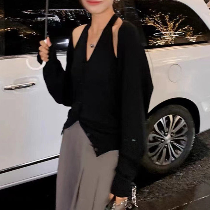 Kvinders elegante cardigan med knapdetaljer og blødt stof Stilla