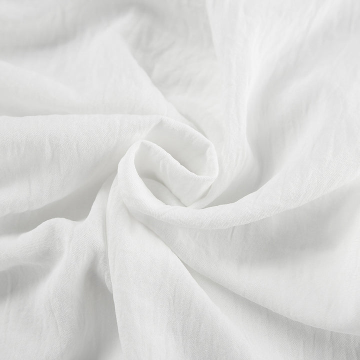 Dame sæt af elastisk top og svingende flæsebluse Stilla