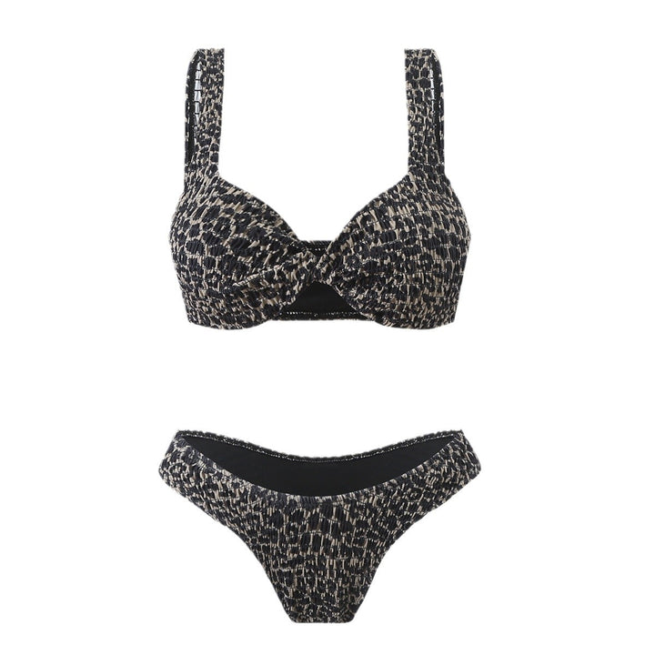 Dame Twist-Front Bikini-Sæt Stilla