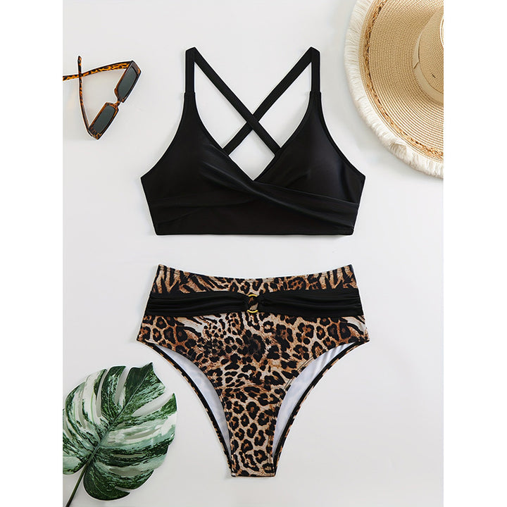Damer stilfuldt Cross-Back Bikini sæt Stilla
