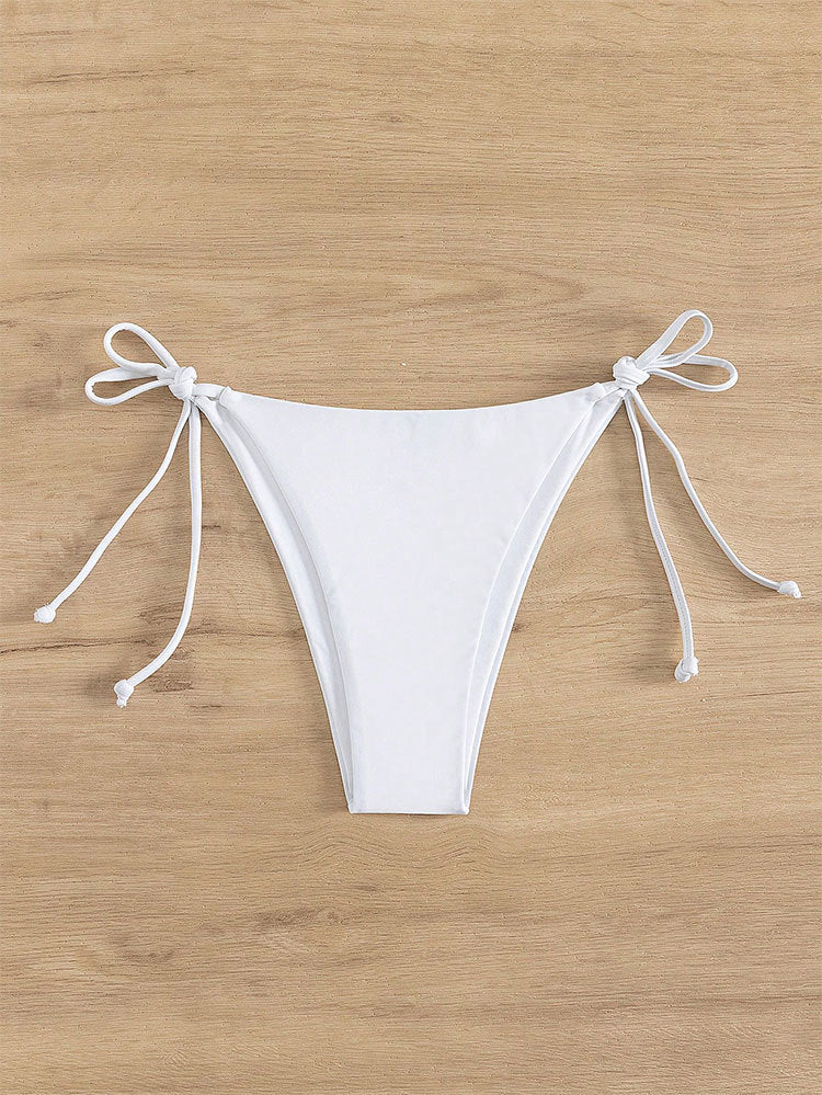 Dame trekant-bikini med justerbare stropper Skovae