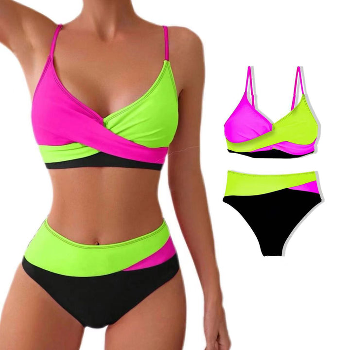 Damer Farverigt mønstrede sport-bikini Skovae