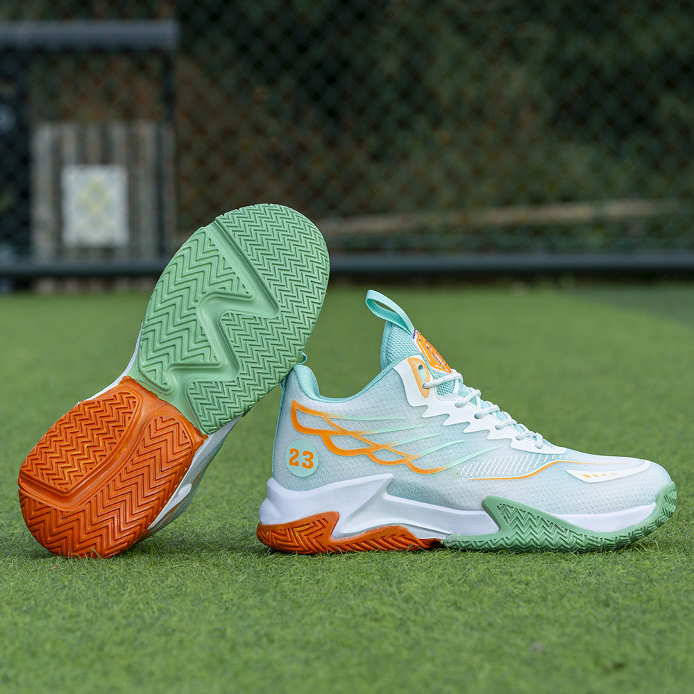 Herrer Sporty Højtydende Sneakers med åndbart Overmateriale og Dæmpningssystem Stilla