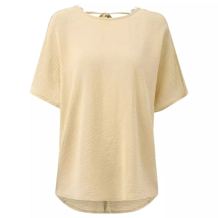 Dame Oversized T-shirt med afslappet snit og moderigtigt design Stilla