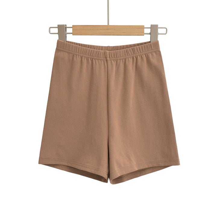 Dame Sportliche Fritidshort i let bomuldsblanding med elastisk talje Stilla