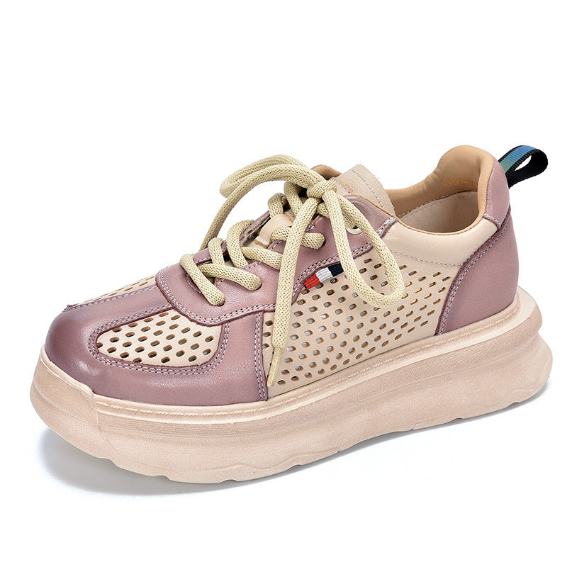 Dame Åndbare og lette Sneakers med innovativ perforering Stilla