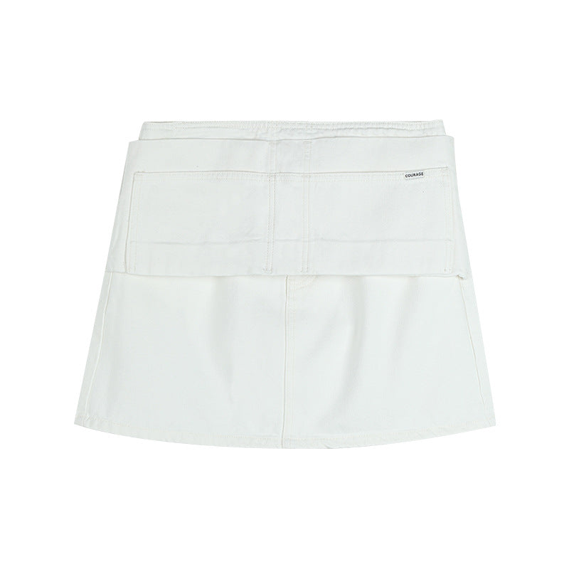 Dame trendy mini nederdel med praktiske lommer og moderne snit Stilla