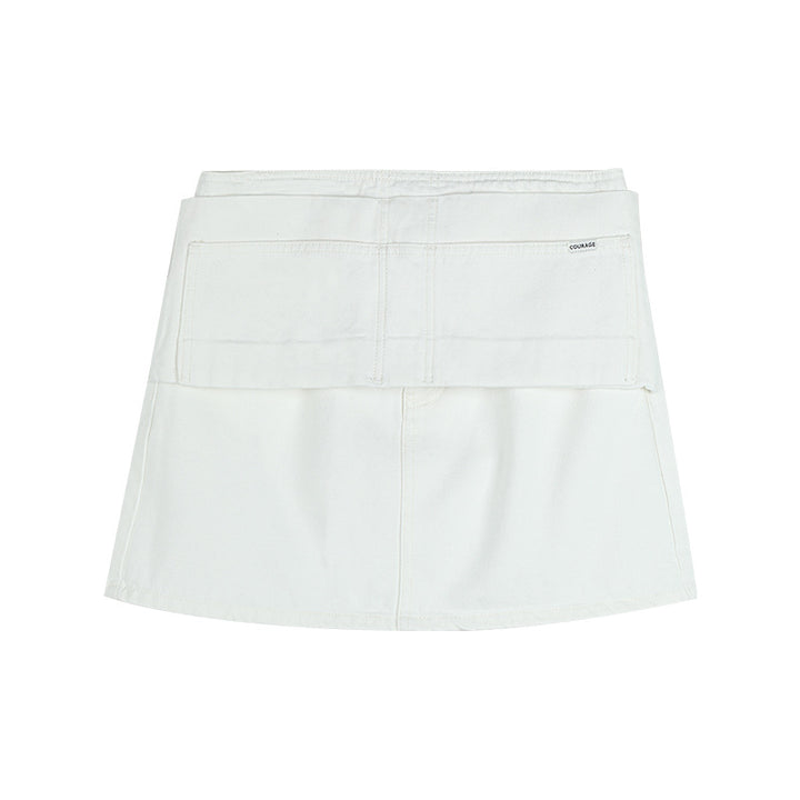 Dame trendy mini nederdel med praktiske lommer og moderne snit Stilla