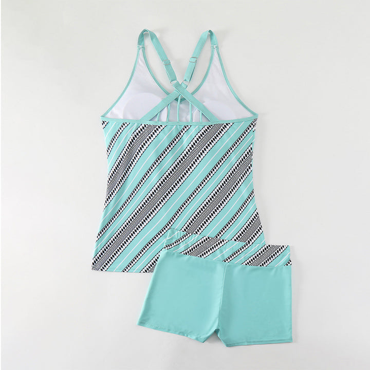 Damer Sporty Tankini-Sæt Skovae