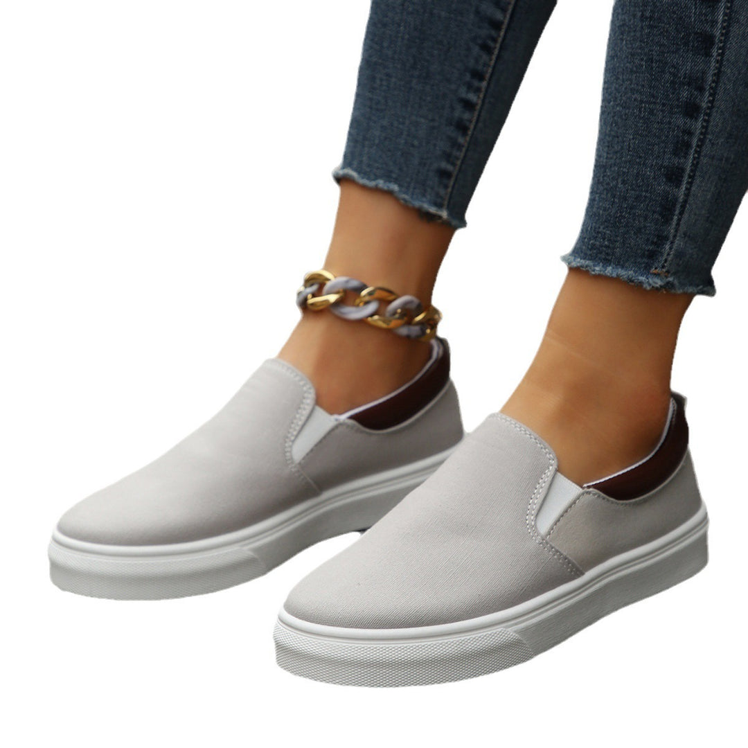Dame Slip-On Fritidssko med elastisk indgang og skridsikker sål Stilla
