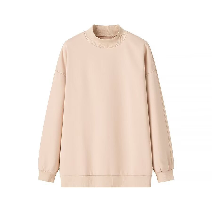 Femme Cozy Høj Krave Sweatshirt Stilla