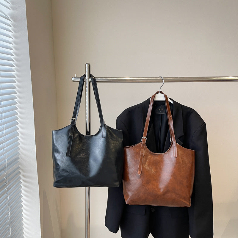 Femme Læder Tote Bag Stilla