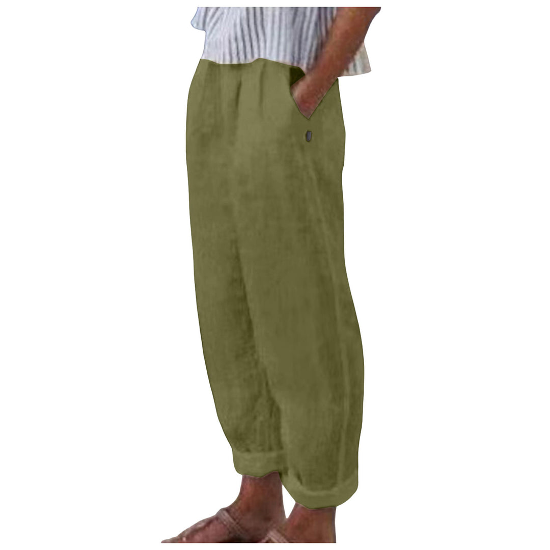 Dame Relaxed Fit Bred Bukser Stilla