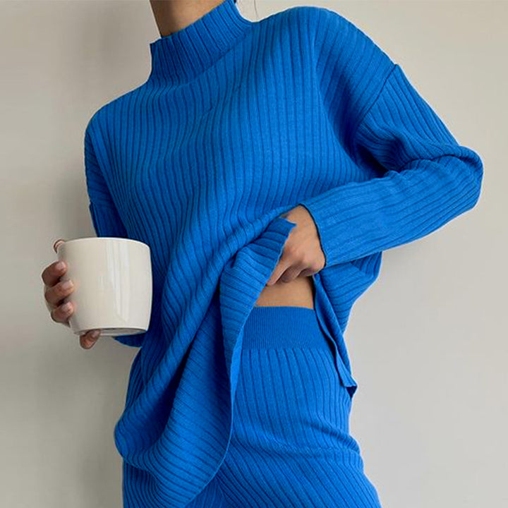 Kvinde sweater i moderne rib-design med afslappet pasform Stilla
