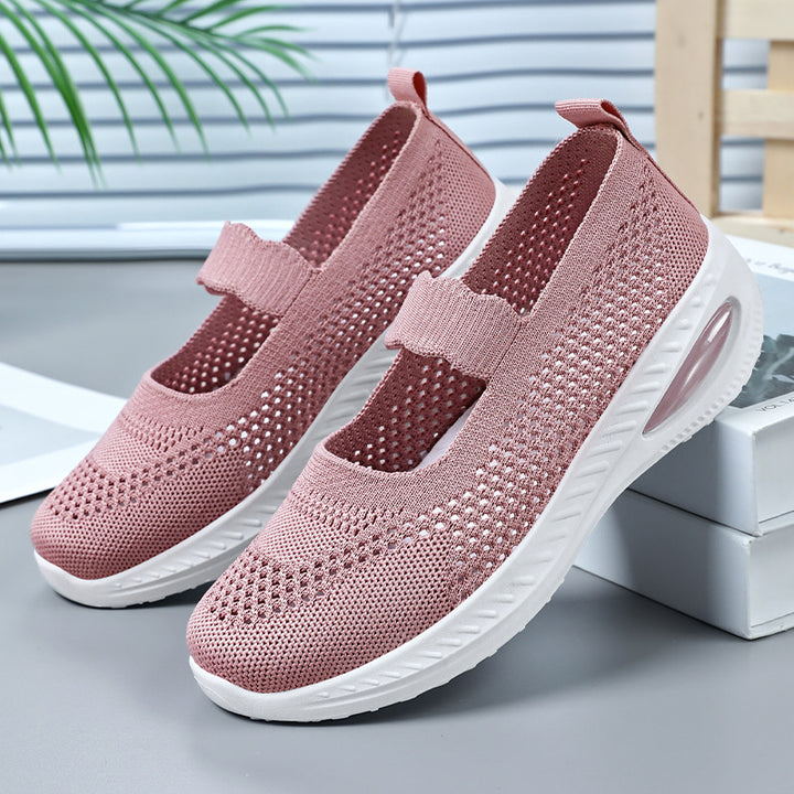 Dame Let Elastisk Slipper Sneaker Stilla