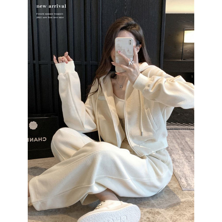 Kvinders Cozy Crop Jakke med Lommer og Casual Snit Skovae