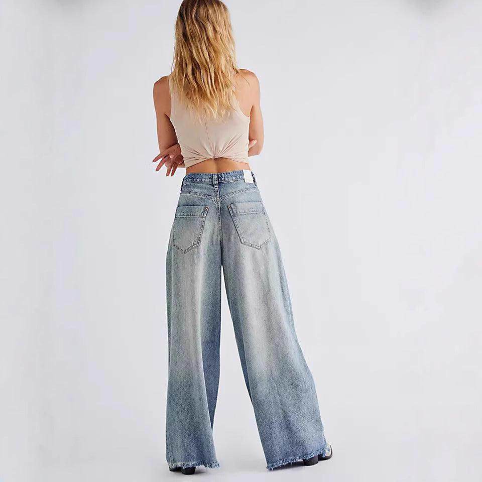 Damevidde Høj Talje Jeans Skovae