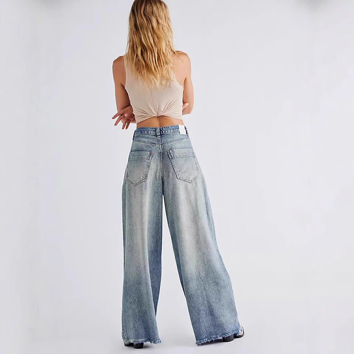 Damevidde Høj Talje Jeans Skovae