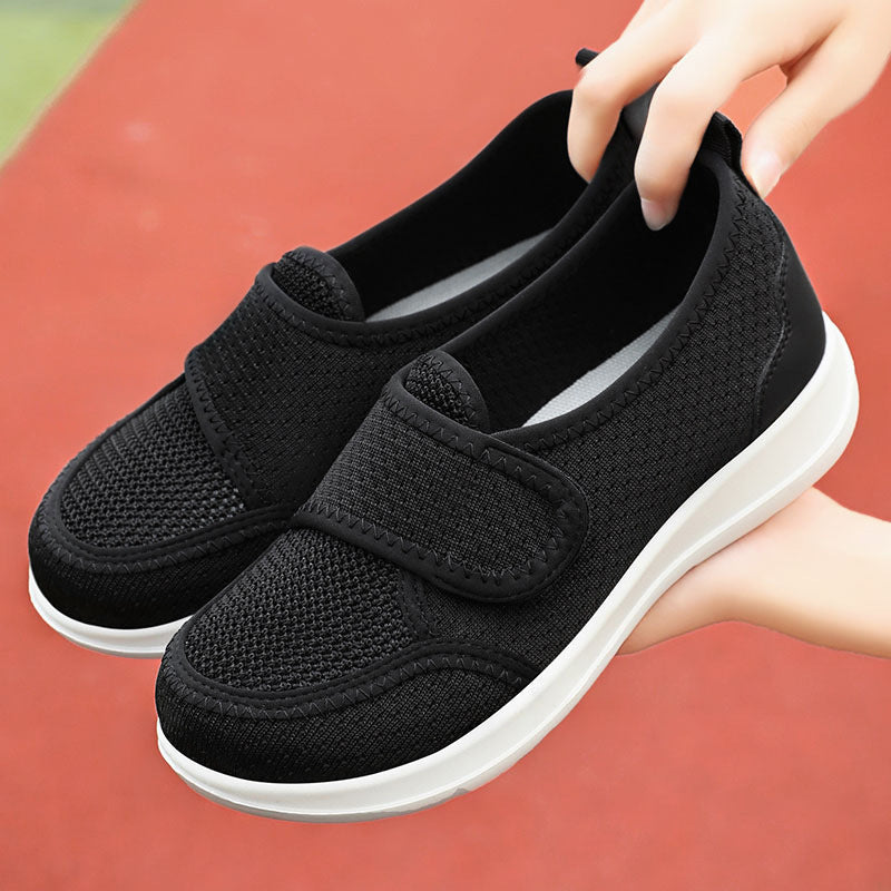 Dame Komfortabel Velcro Sneakers med åndbart Overmateriale Stilla
