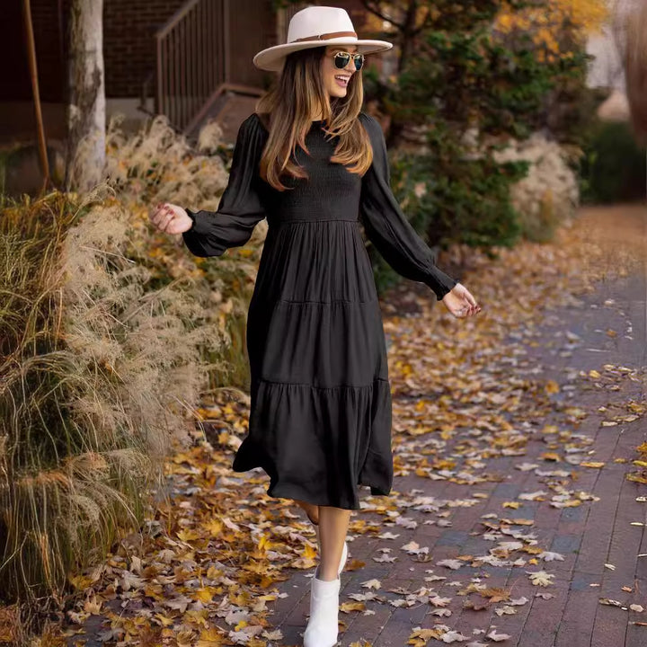 Dame maxi kjoler i boheme stil