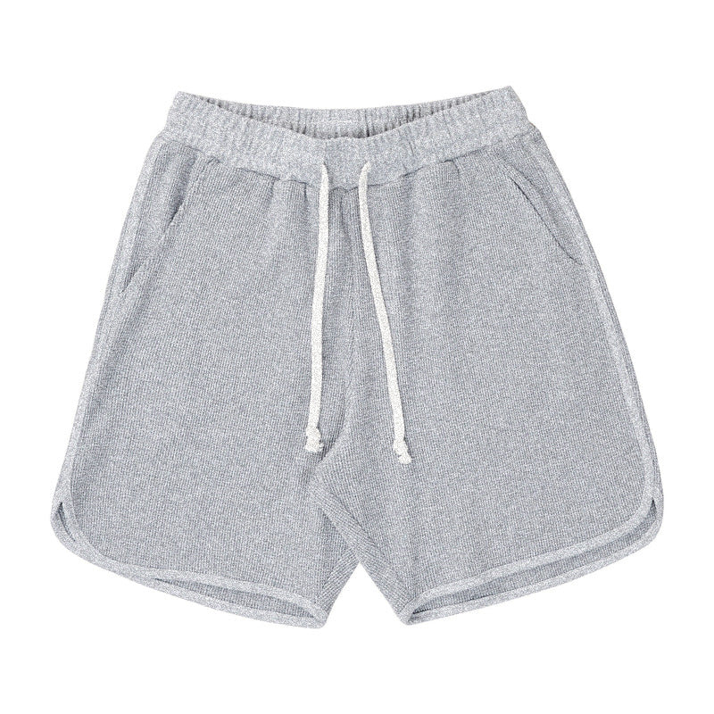 Herrer Komfortable fritidsshorts med elastisk talje og sidelommer Stilla