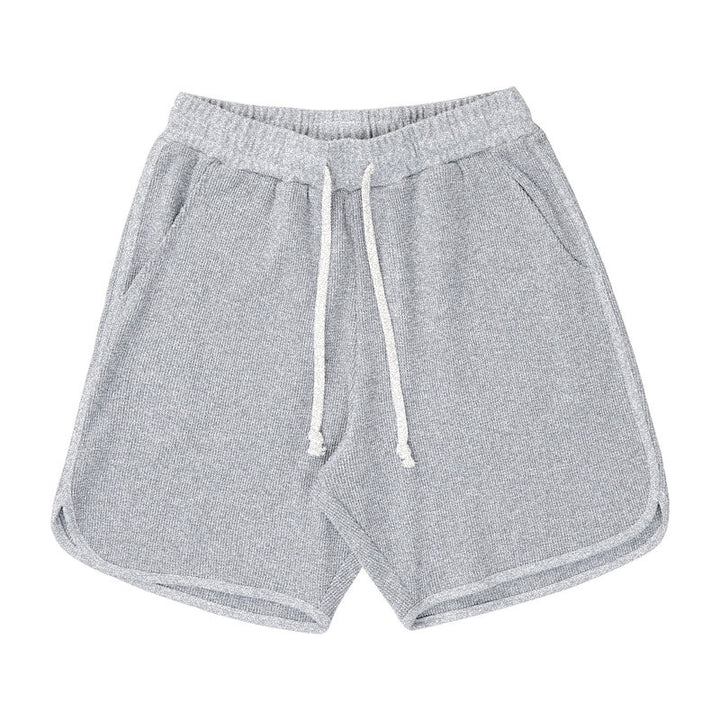 Herrer Komfortable fritidsshorts med elastisk talje og sidelommer Stilla