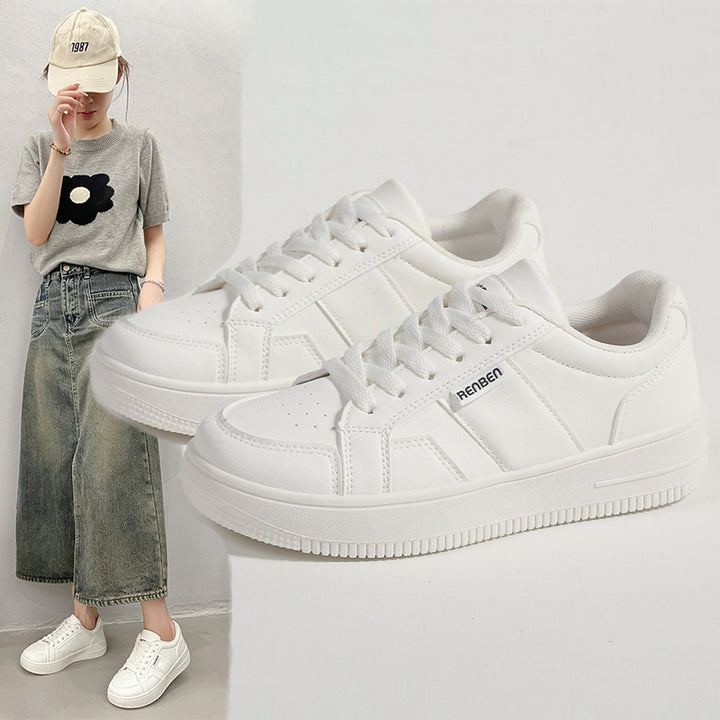 Dame fritidssneakers med åndbar sål og sporty design Stilla