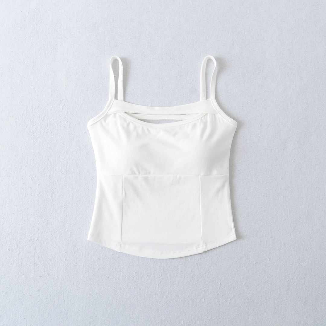 Dame Sporty Bustier med Racerback og elegante Cut-Out-detaljer Stilla