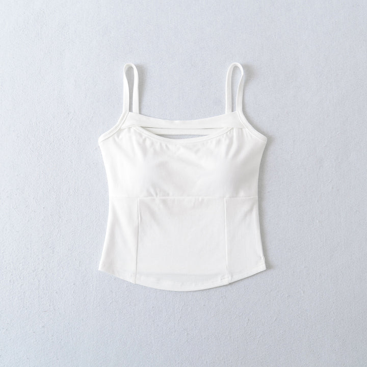 Dame Sporty Bustier med Racerback og elegante Cut-Out-detaljer Stilla